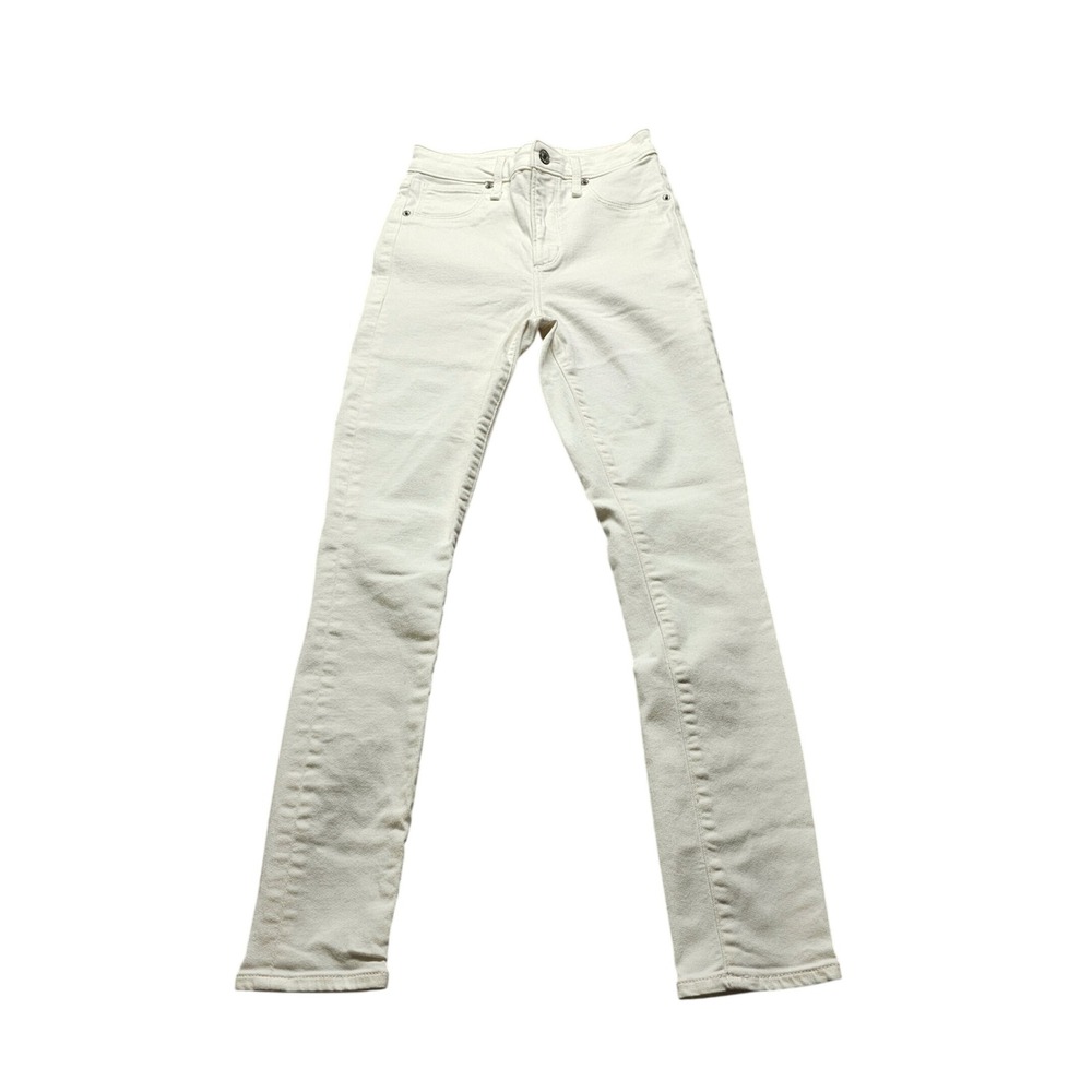 Abercrombie & Fitch Curve Love Super Skinny Jeans Womens 24/00S White High Rise